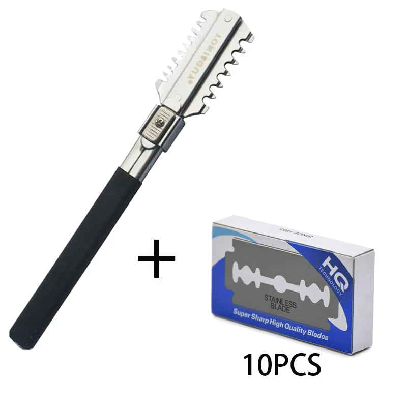 Men'S Grooming Tape - Dupla borda de barbear corte de