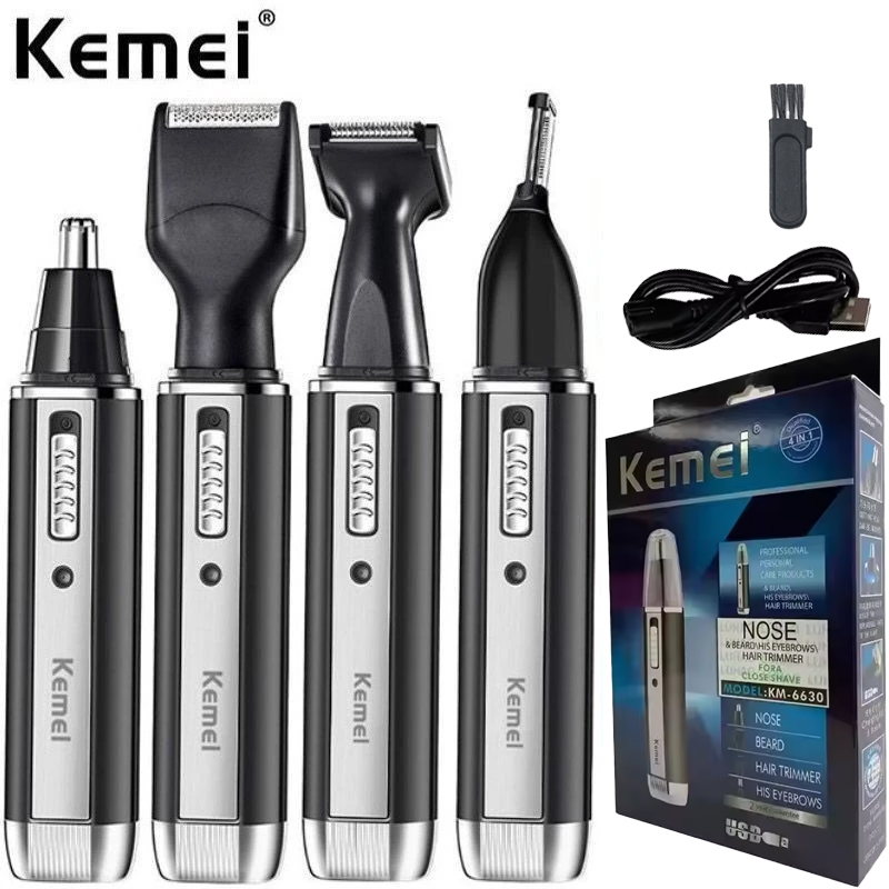 Men'S Grooming Set - Aparador de Pelos do Nariz Kemei-6630