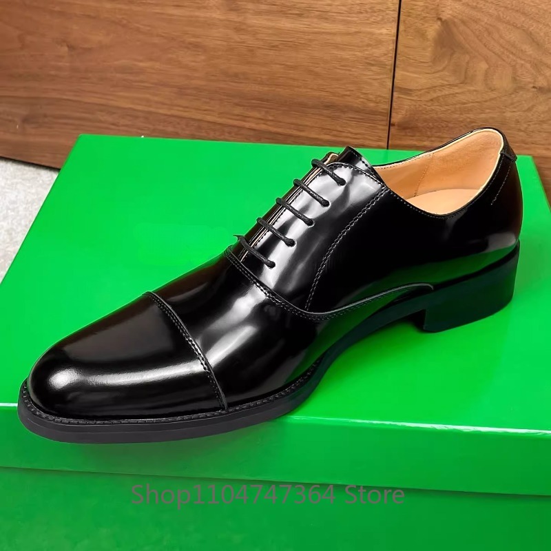 Men'S Grooming Daily - Sapatos Oxford de Moda Britânica de