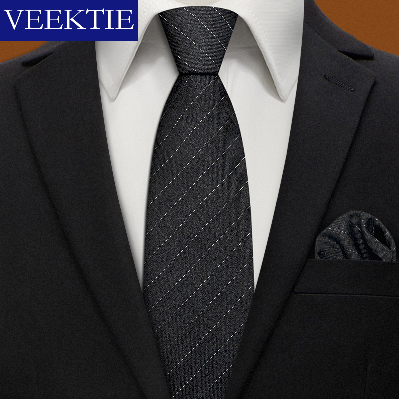 Men'S Grooming Brands - Veektie marca cor sólida formal negócios