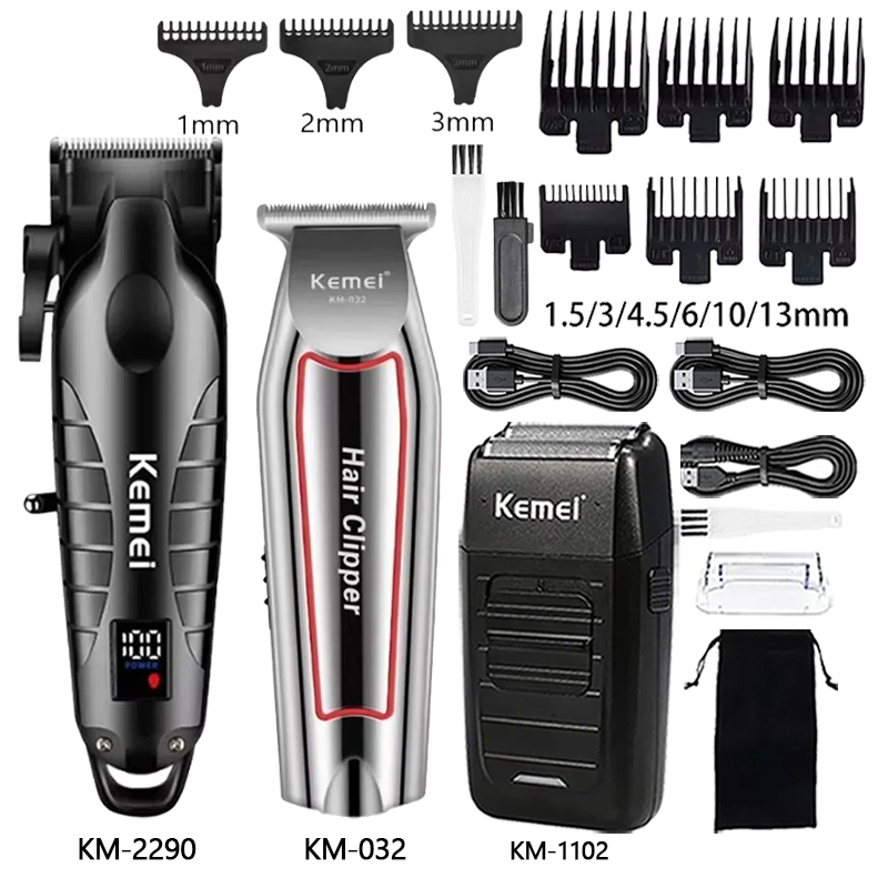 Men'S Grooming Shaver - Máquina de Cortar Cabelo Profissional Sem
