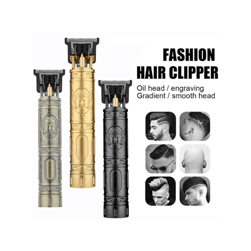 Men'S Grooming Daily - Máquina de Cortar Cabelo T9 Vintage