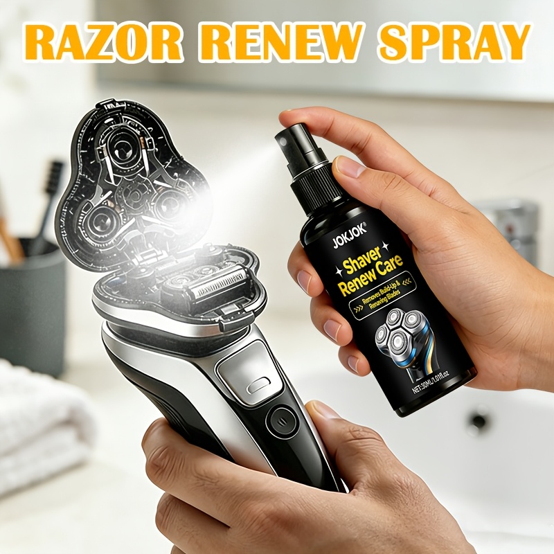 Men'S Grooming Tape - Spray de Cuidado para Barbeadores Elétricos