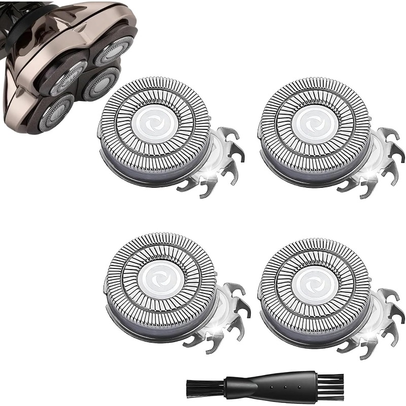 Men'S Grooming Shaver - Cabeçotes de Substituição para Barbeador Skull