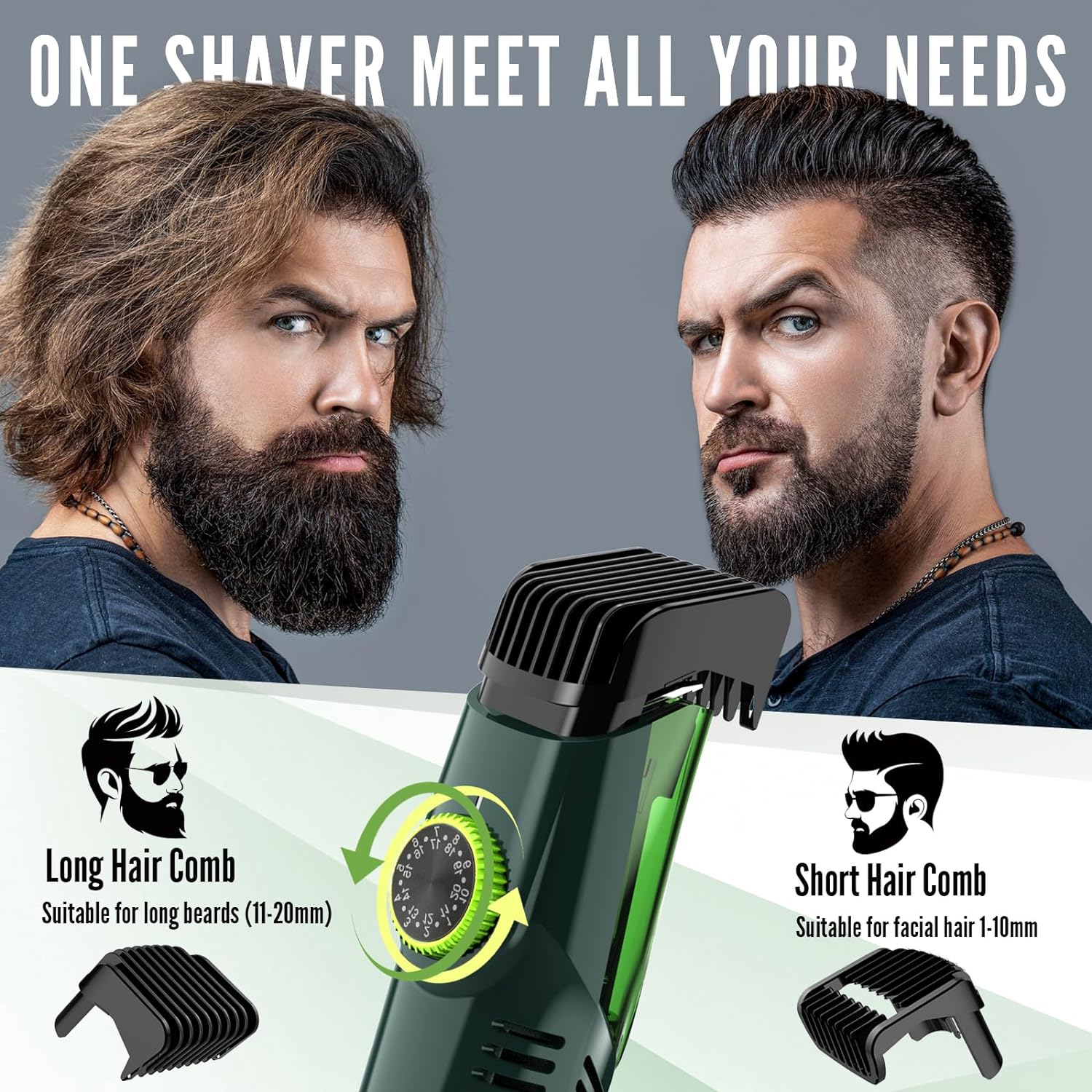 Aparador de barba masculino se - Men'S Grooming Vacuum avaliação e preço