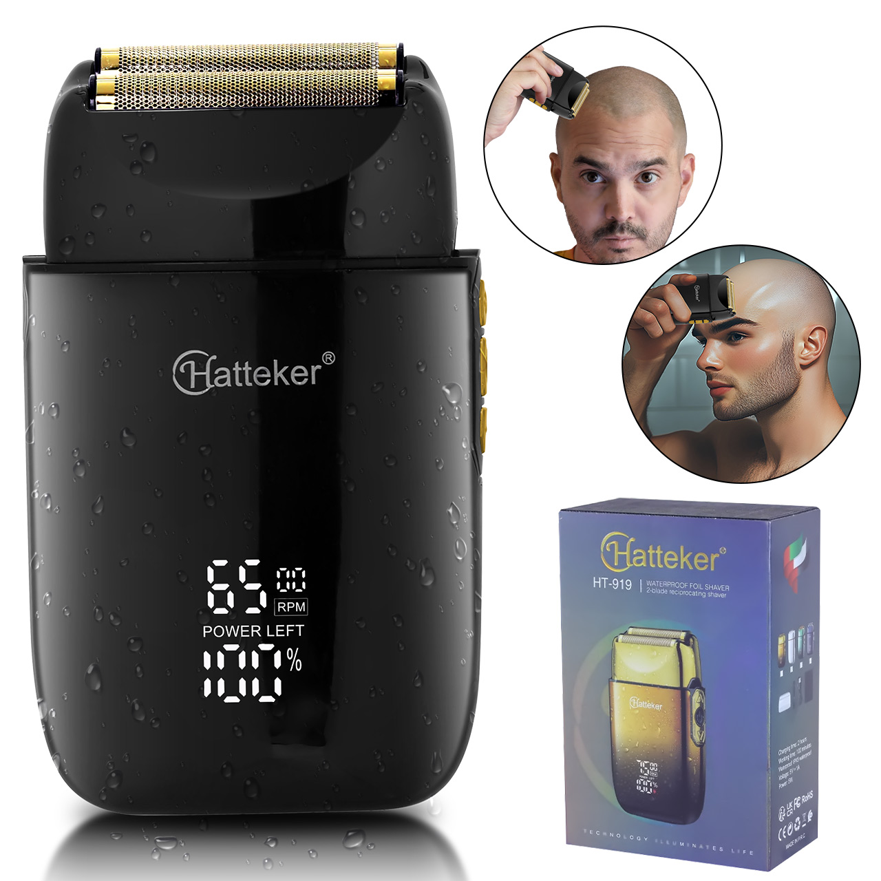 Hatteker aparador de barba sem - Men'S Grooming Vacuum avaliação e preço