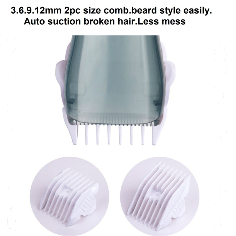 Aparador de barba a vácuo com  - Men'S Grooming Vacuum avaliação e preço