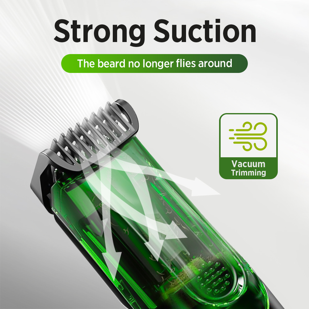 Aparador de barba masculino se - Men'S Grooming Vacuum avaliação e preço