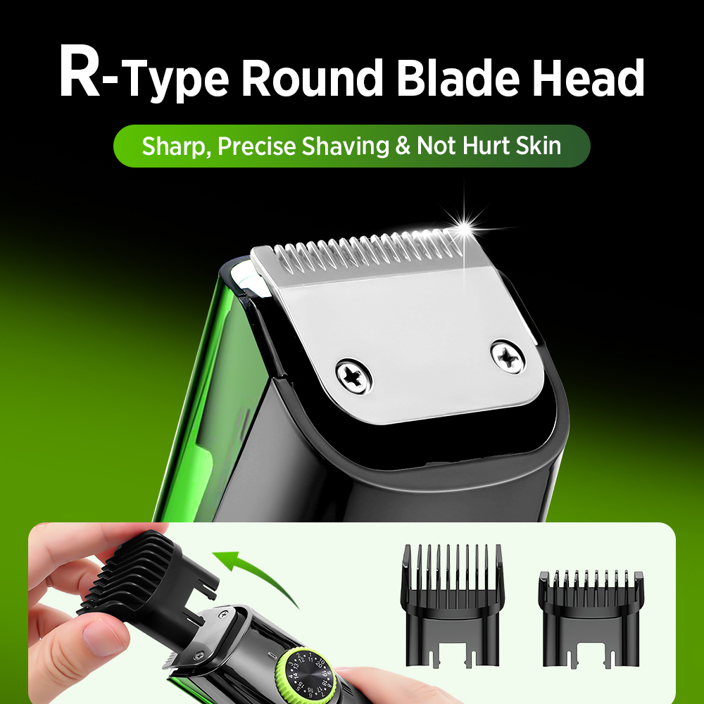 Aparador de barba masculino se - Men'S Grooming Vacuum avaliação e preço