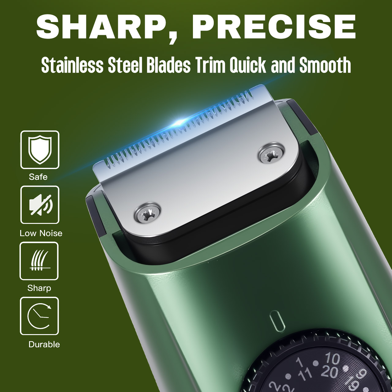Aparador de Barba Sem Fio Soli - Men'S Grooming Vacuum avaliação e preço
