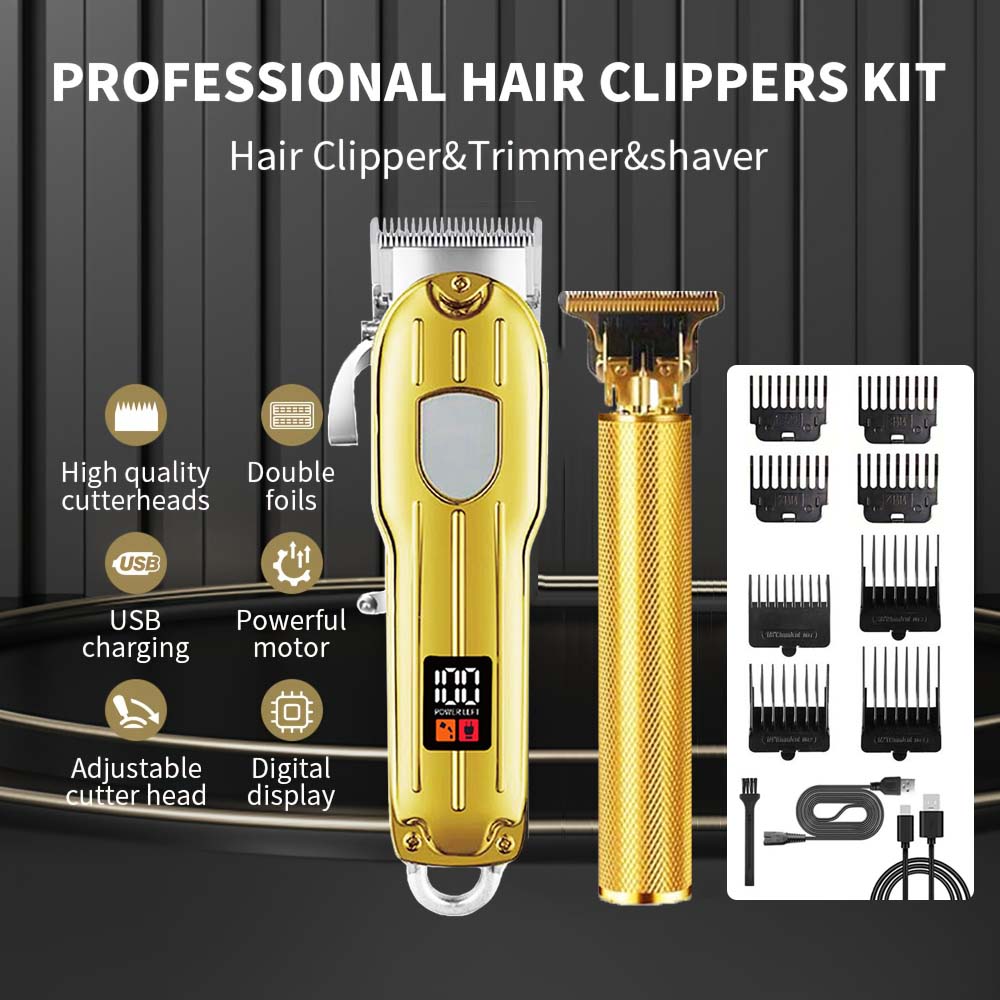 Conjunto 2 em 1 de Máquina de  - Men'S Grooming Set avaliação e preço