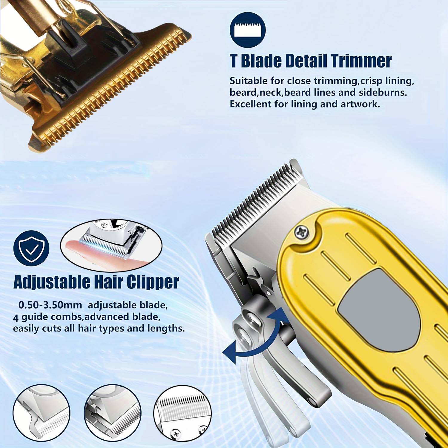Conjunto 2 em 1 de Máquina de  - Men'S Grooming Set avaliação e preço