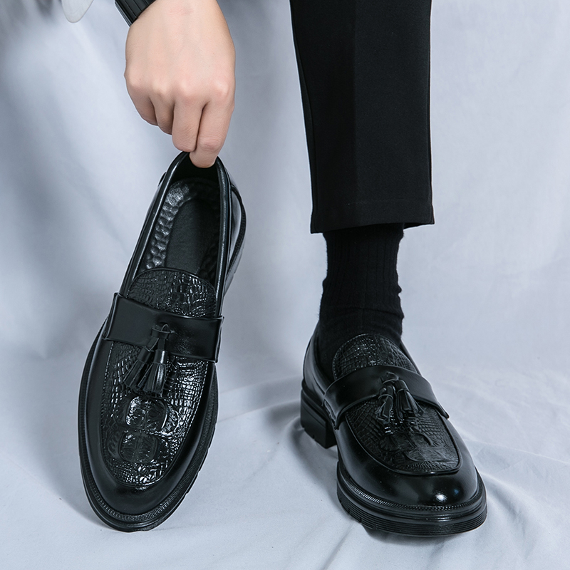 Sapatos masculinos de couro mo - Men'S Grooming Brands avaliação e preço