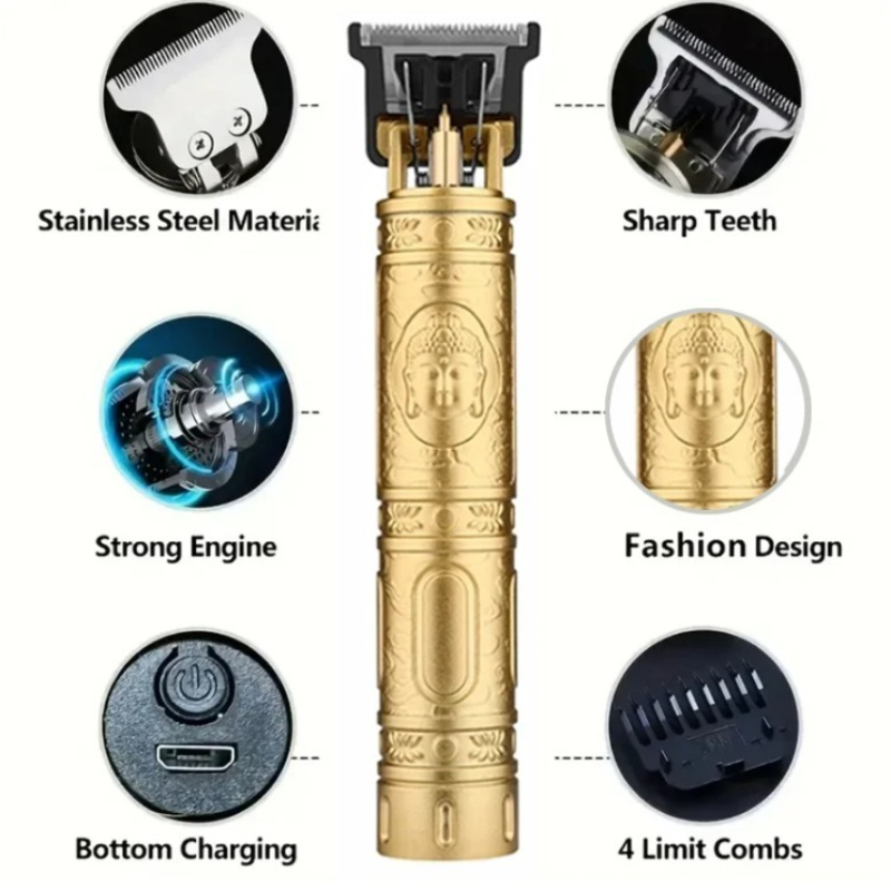 Máquina de Cortar Cabelo T9 pa - Men'S Grooming Shaver avaliação e preço