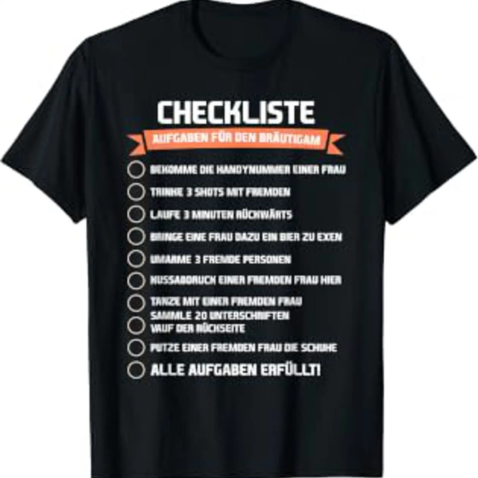 Camiseta DIY para Noite de Gal - Men'S Grooming Checklist avaliação e preço