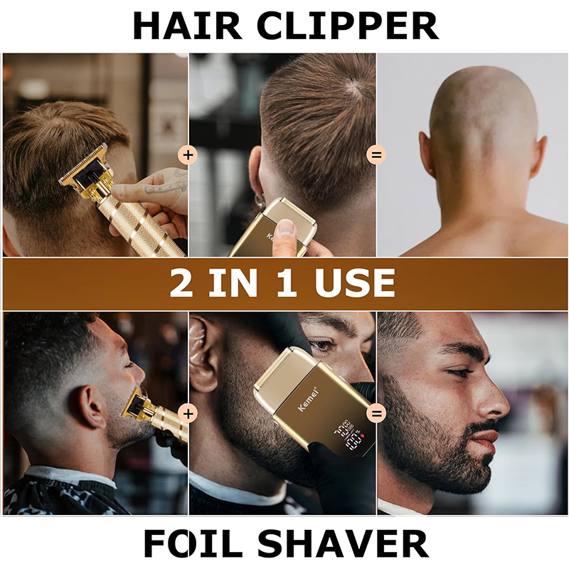 Aparador de Cabelo Kemei KM-TX - Men'S Grooming Shaver avaliação e preço
