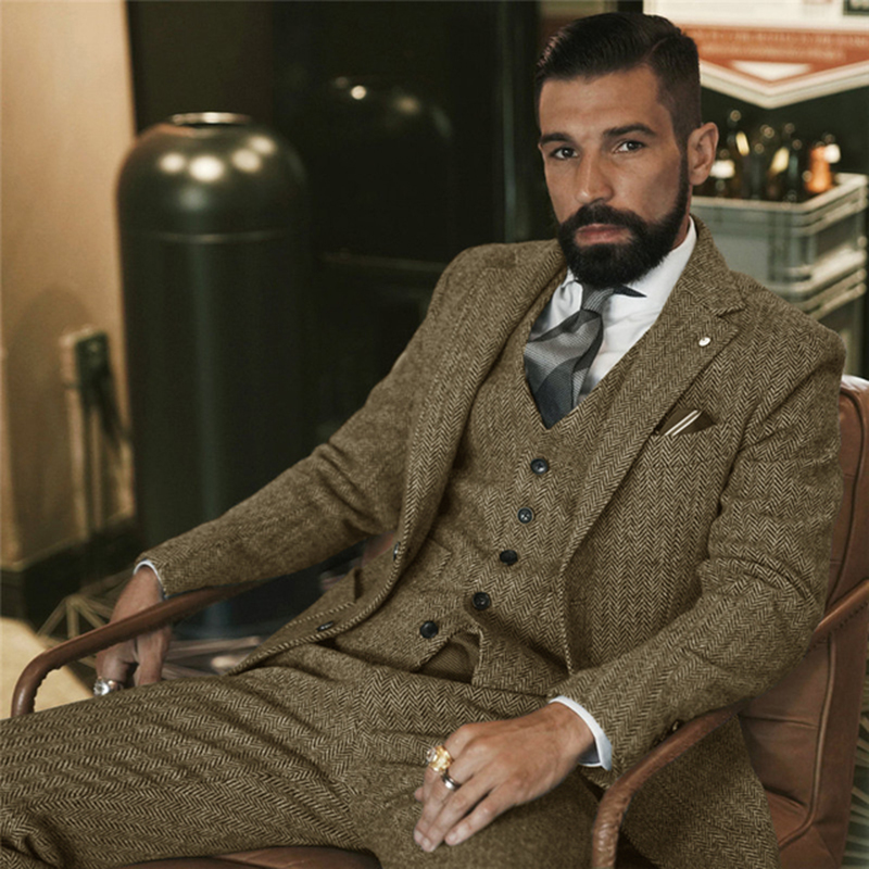 Terno de inverno de tweed de l - Men'S Grooming Daily avaliação e preço